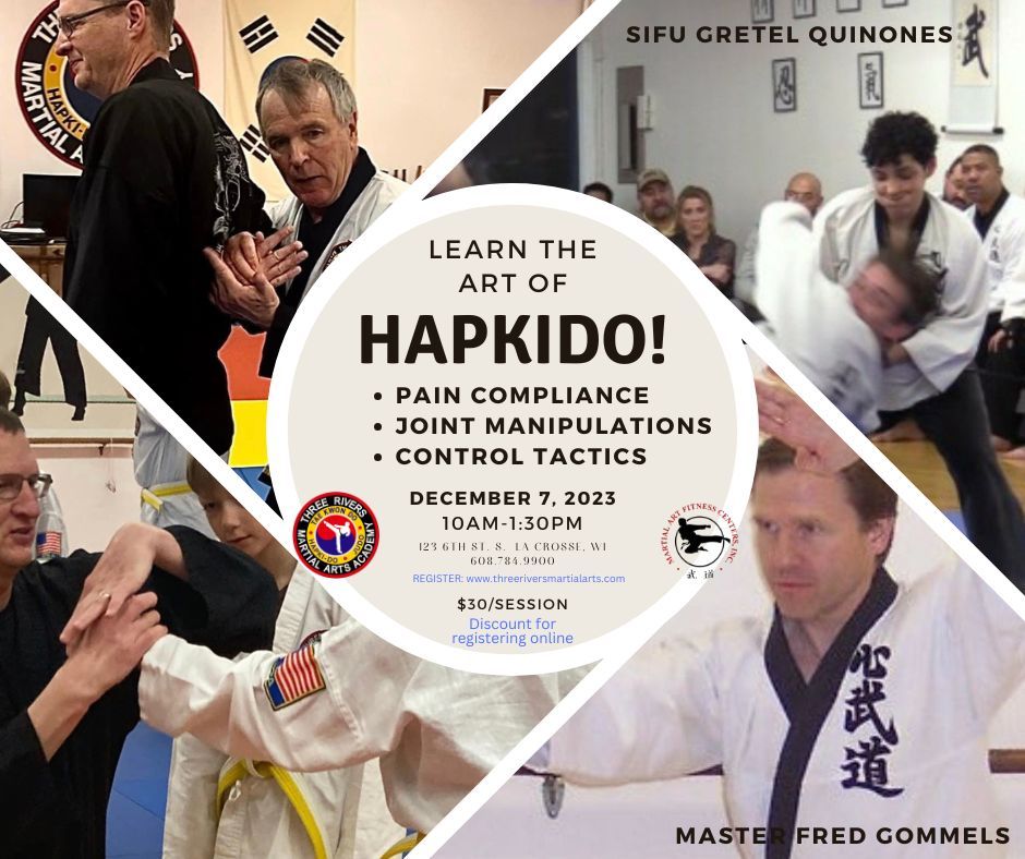 Hapkido Workshop with Master Fred Gommels and Sifo Gretel Quinones