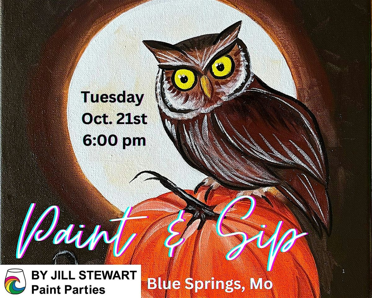 Autumn Owl Paint Party