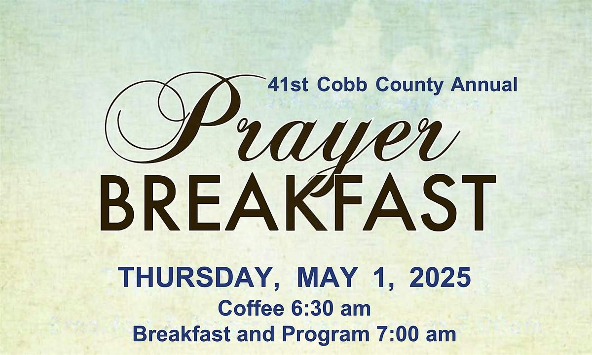 Cobb County Prayer Breakfast 2025