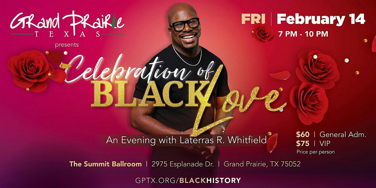 A Celebration of Black Love: An Evening with Laterras R. Whitfield