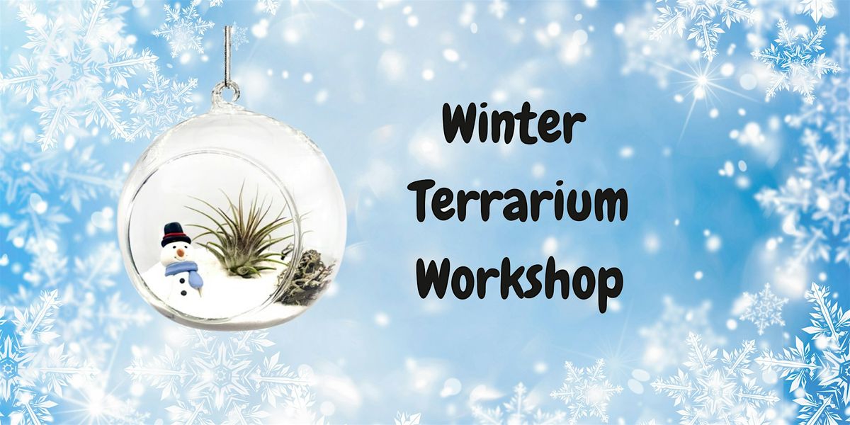 Winter Air Plant Terrarium Workshop