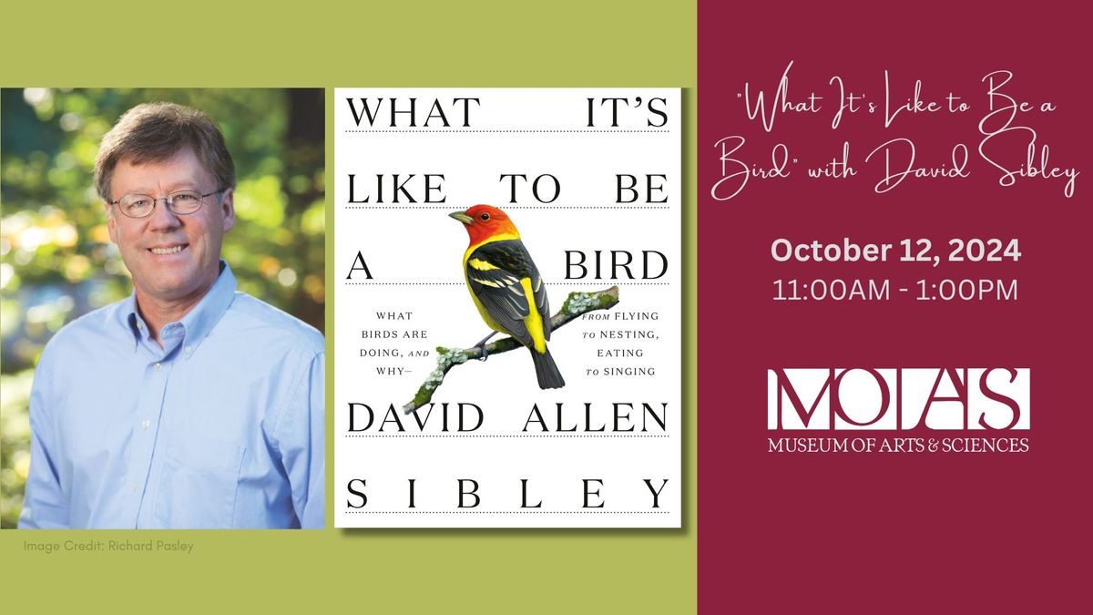 "What It's Like to Be a Bird" with David Sibley