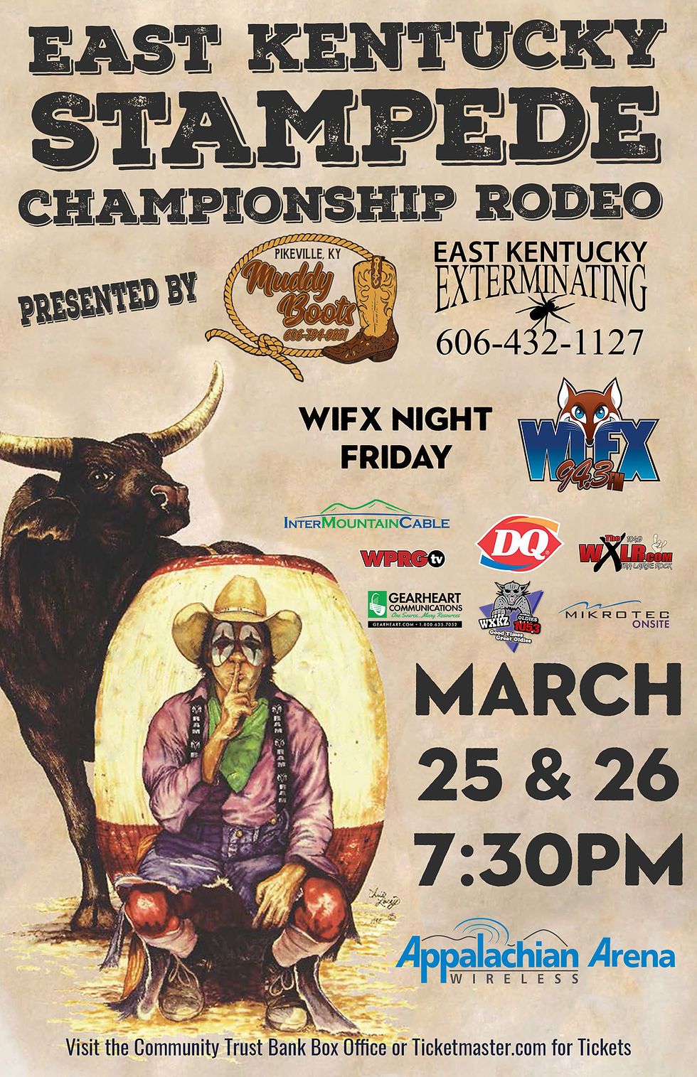 East Kentucky Stampede Rodeo at Appalachian Wireless Arena