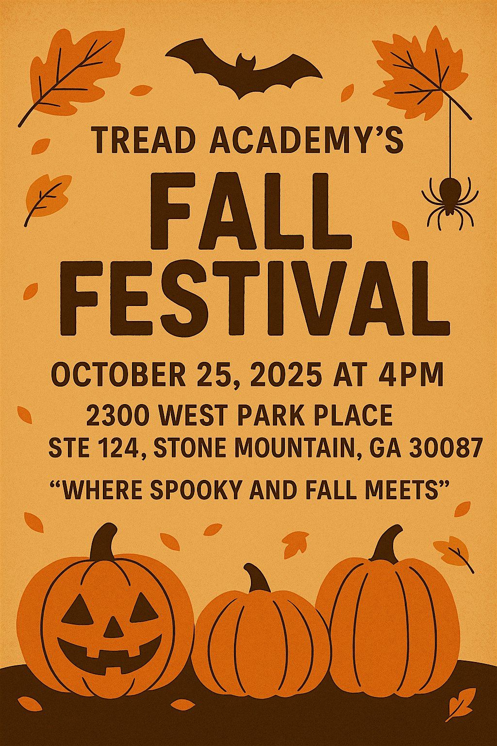 TREAD Academy\u2019s Fall Festival 2025
