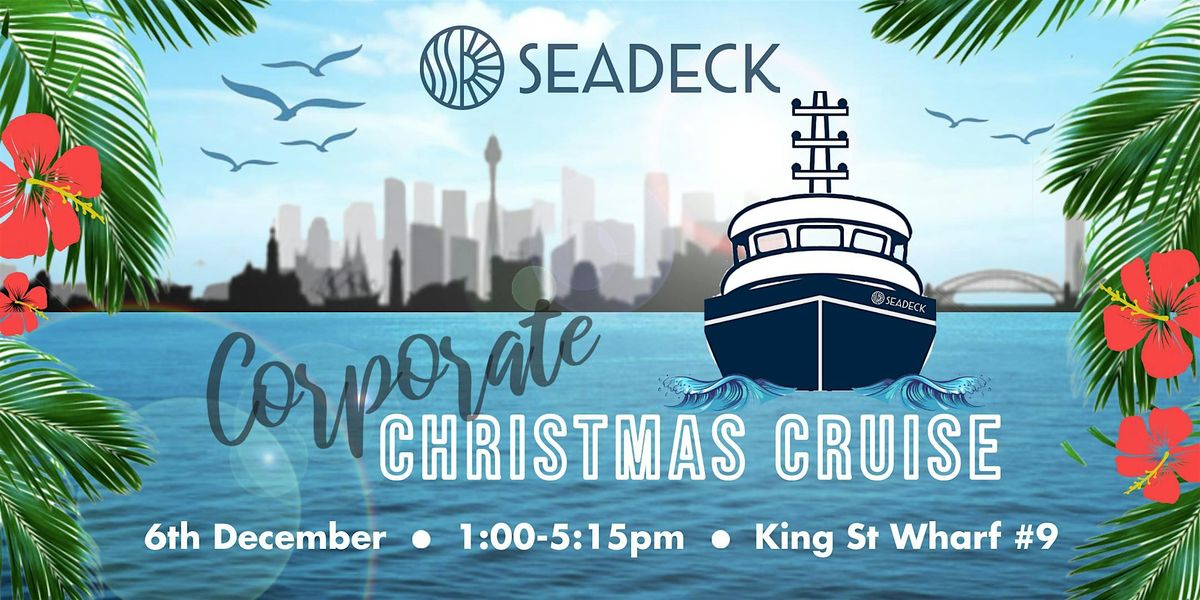 SEADECK'S CHRISTMAS CRUISE - Friday 6th December