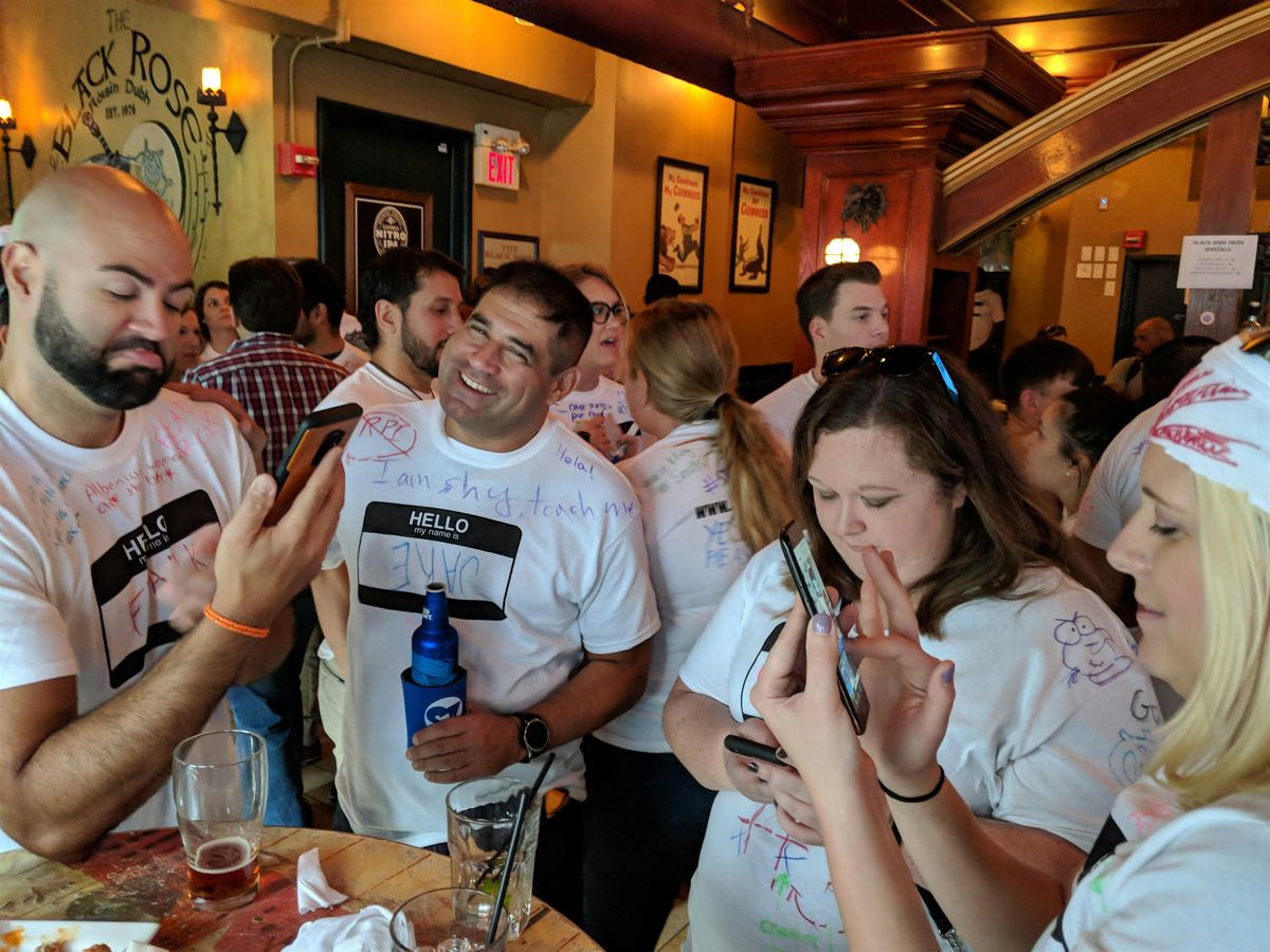 White T's and Sharpies Bar Crawl!