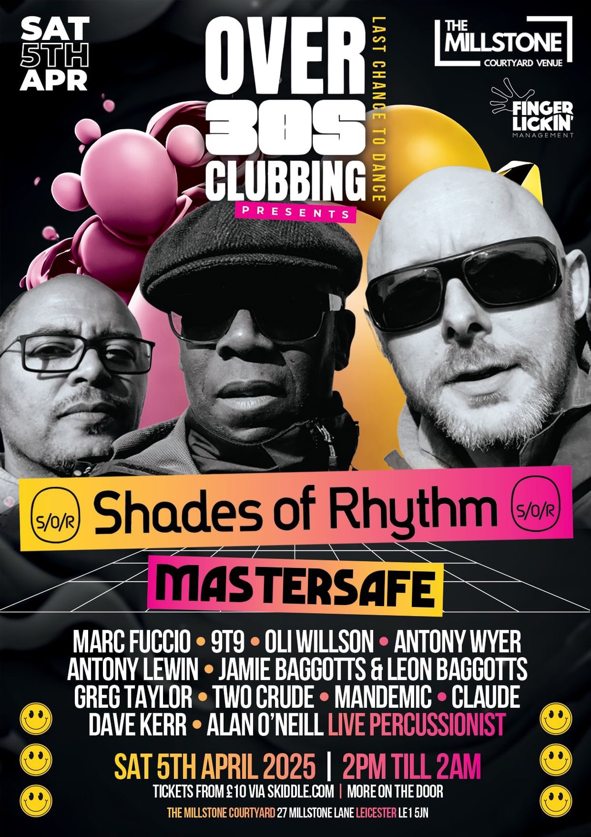 Shades of Rhythm Live & Dj Set \/\/ Mastersafe \/\/ Marc Fuccio \/\/ 12 hour rave