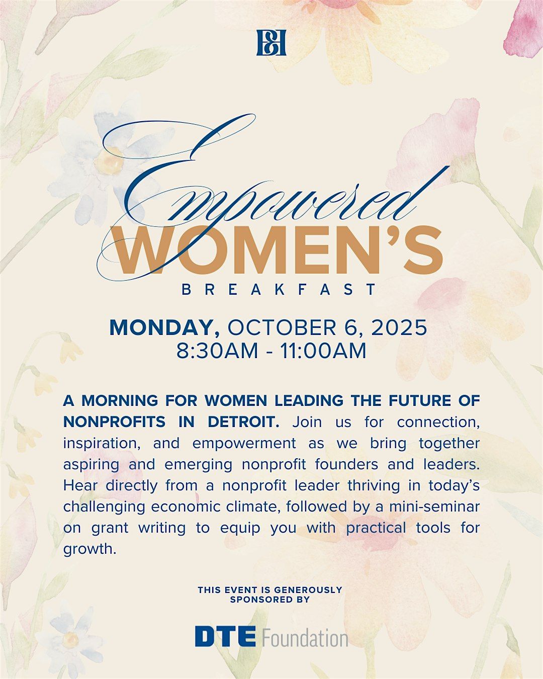 Empowered Women's Breakfast: Emerging Nonprofit Leaders Making a Difference