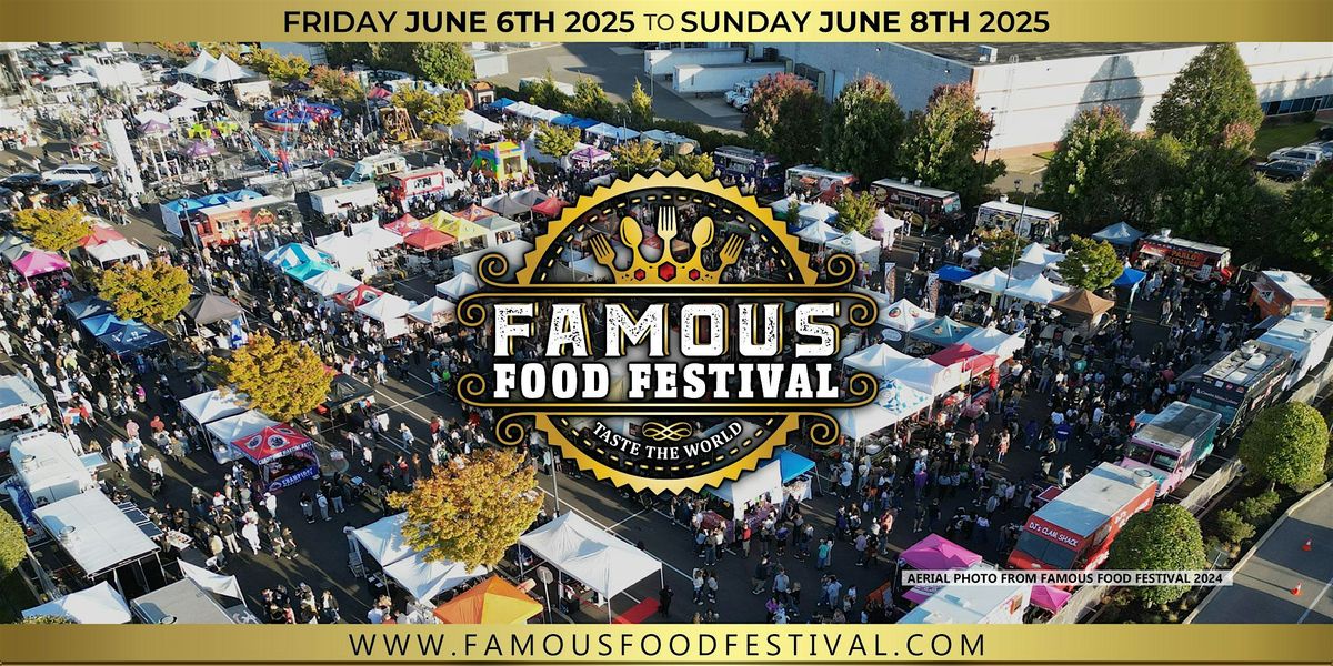 Famous Food Festival " Taste the World" Long Island, NY - Spring 2025