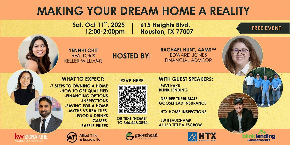 Making Your Dream Home a Reality- Homebuyer Workshop