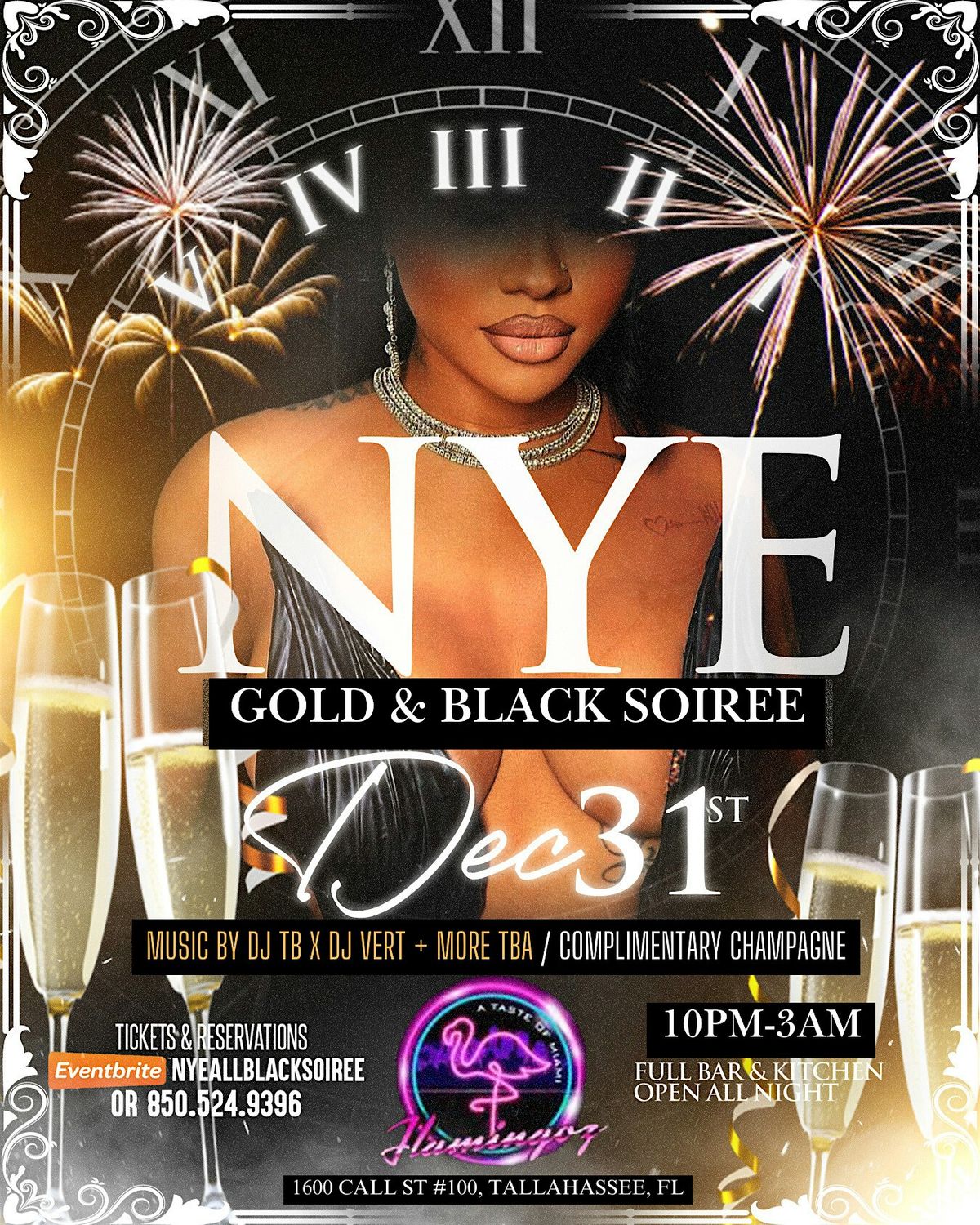 New Year\u2019s Eve: Gold & Black Soiree