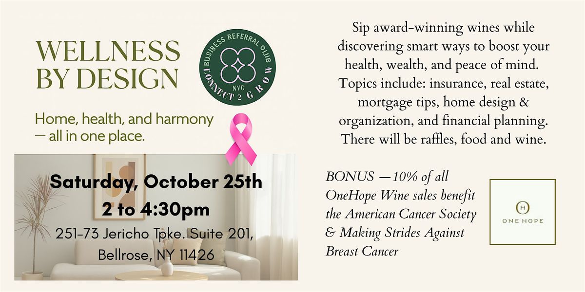 Wellness by Design  Home, health, and harmony \u2014 all in one place.