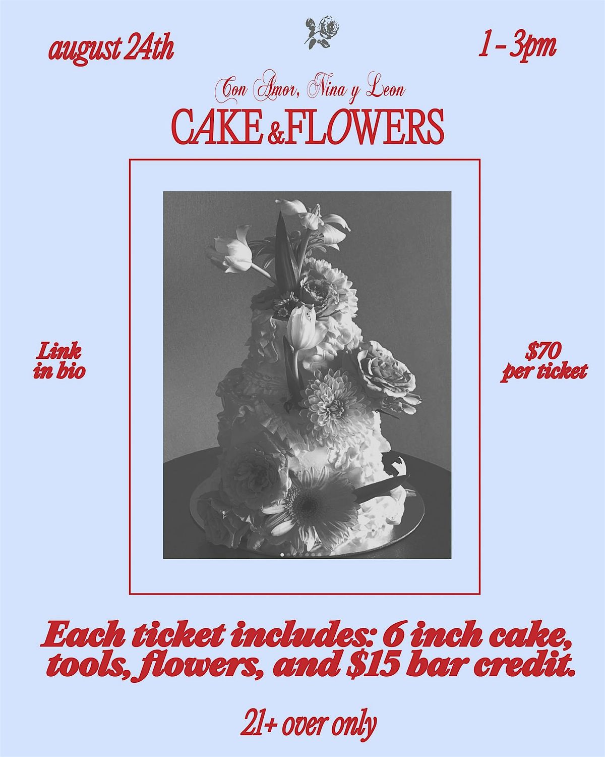 Cake & Flowers