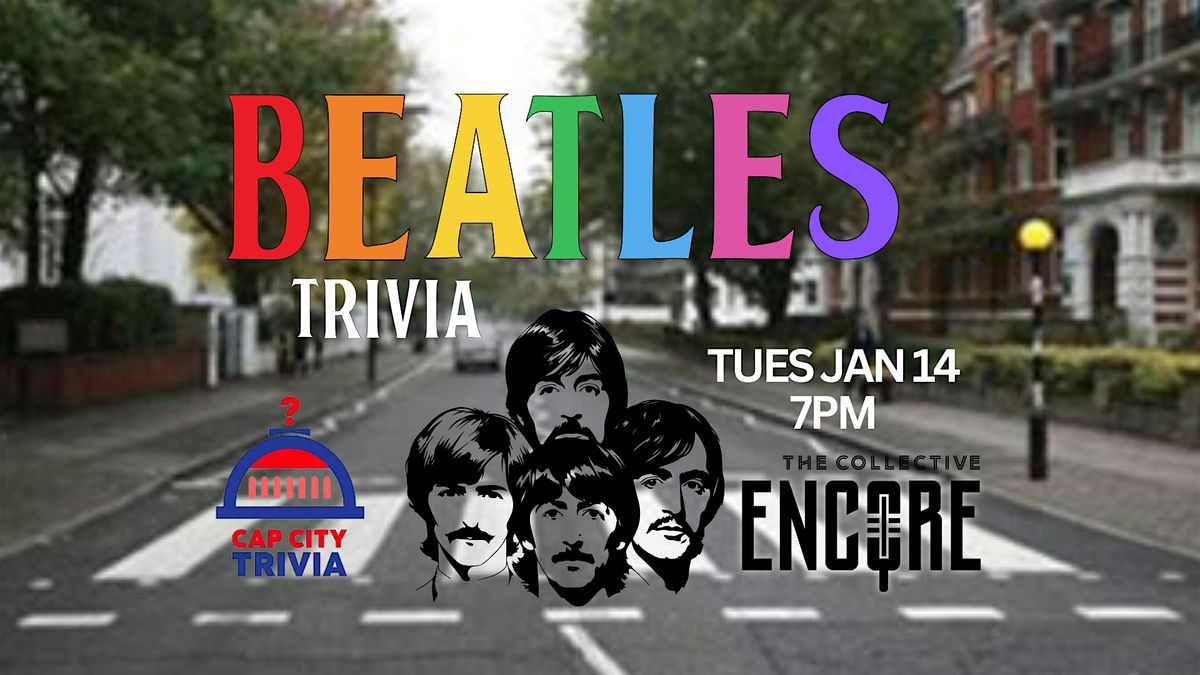 Beatle Mania Trivia with CapCity Trivia