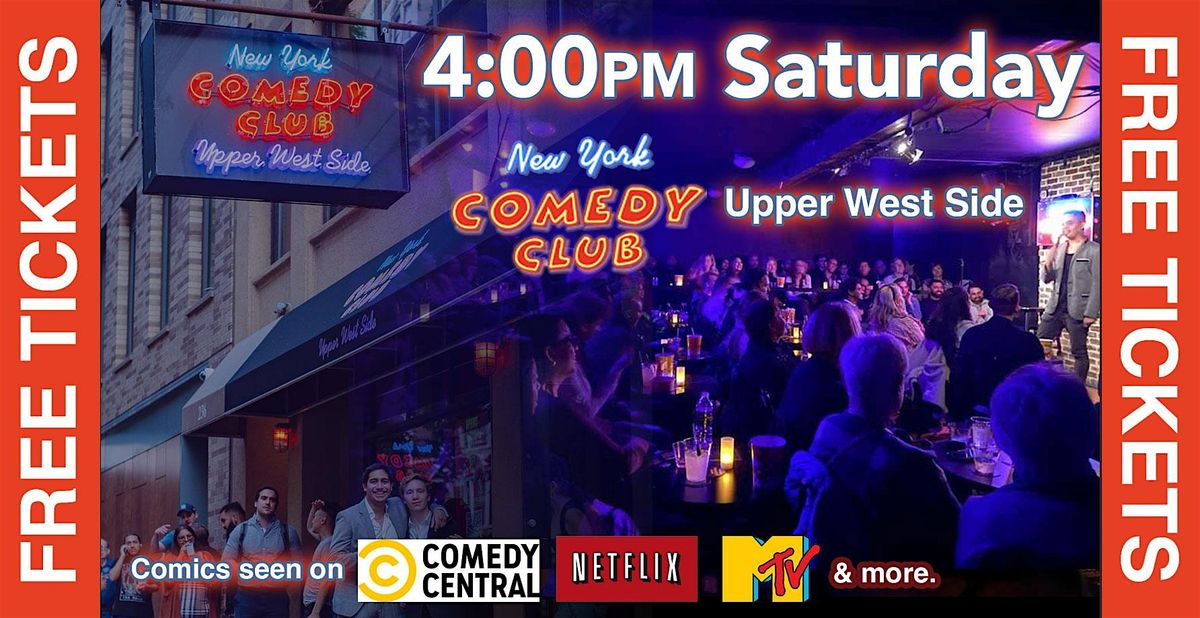 Free Comedy Show Tickets! Standup Comedy at New York Comedy Club - UWS