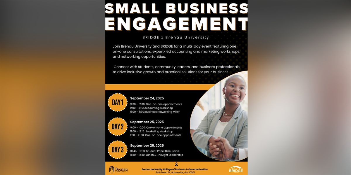 BRIDGE | Brenau University Small Business Engagement