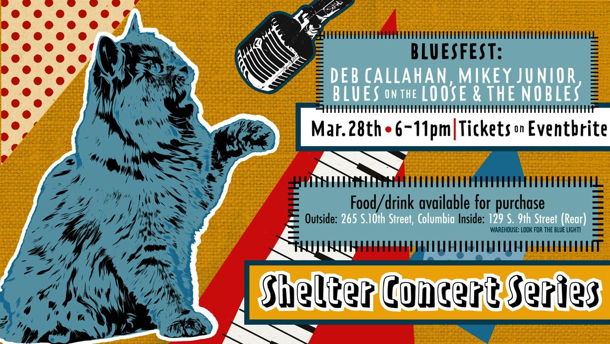 BluesFest Concert Columbia Animal Shelter Concert Series