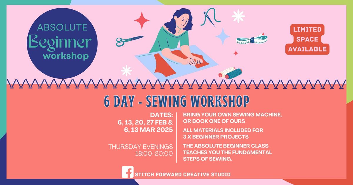 Learn to Sew \u2013 Absolute Beginner Workshop!