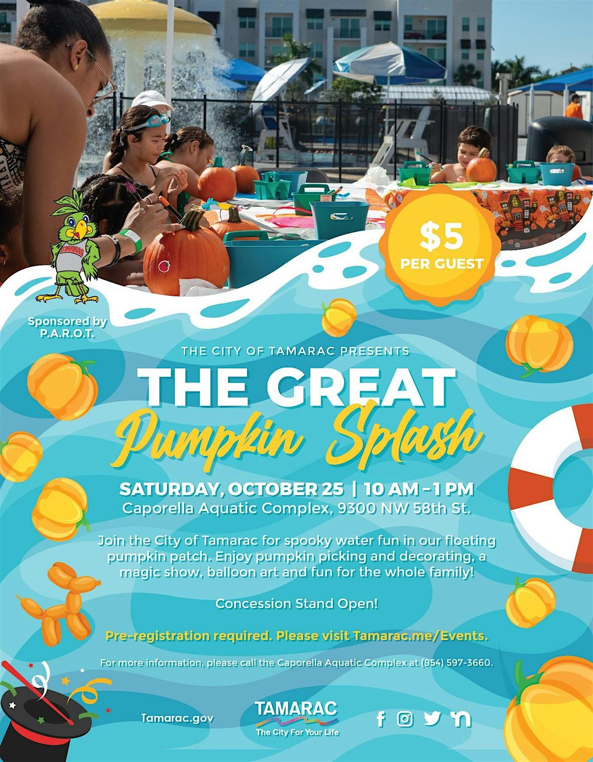 The Great Pumpkin Splash