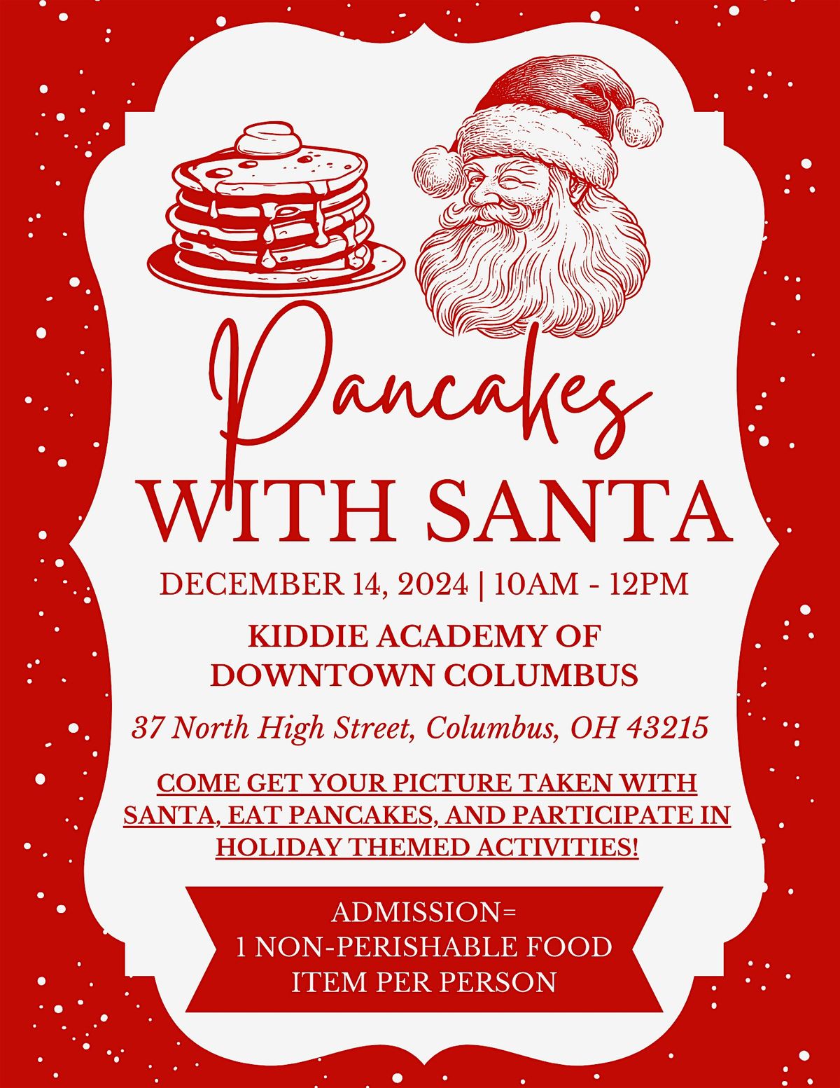 Pancakes with Santa