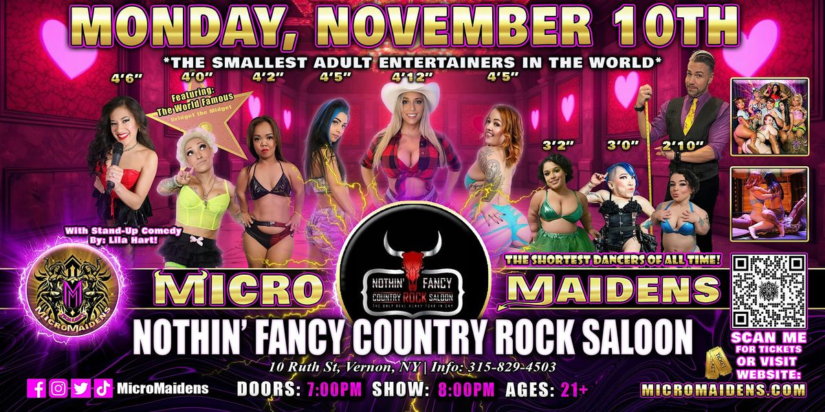 Vernon, NY - Micro Maidens Dwarf Dancers @ Nothin' Fancy