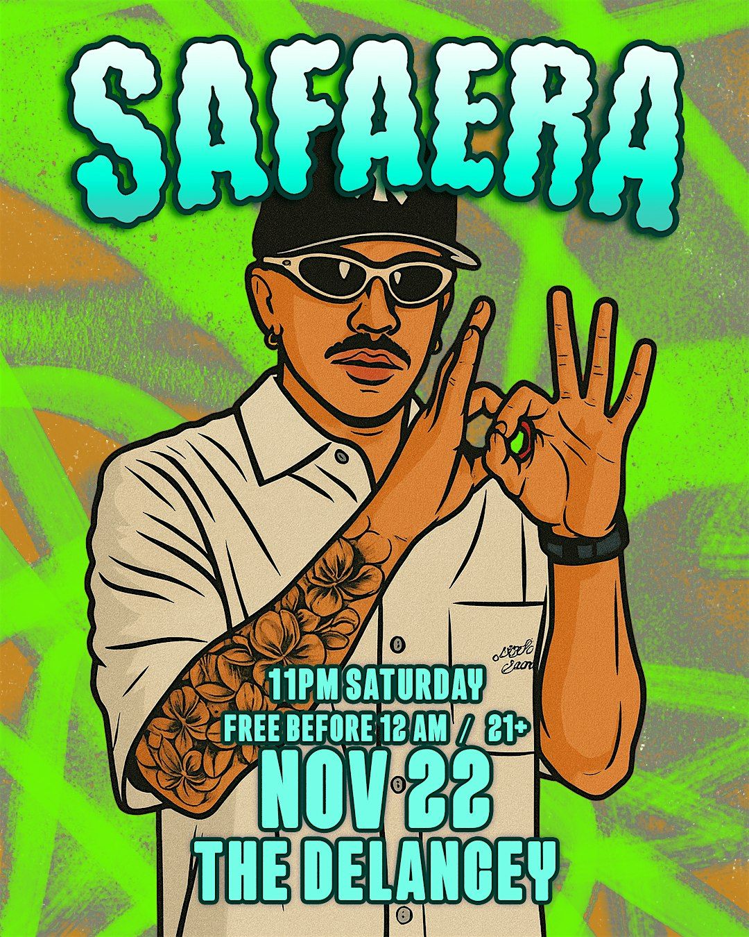 Safaera SATURDAYS @The Delancey
