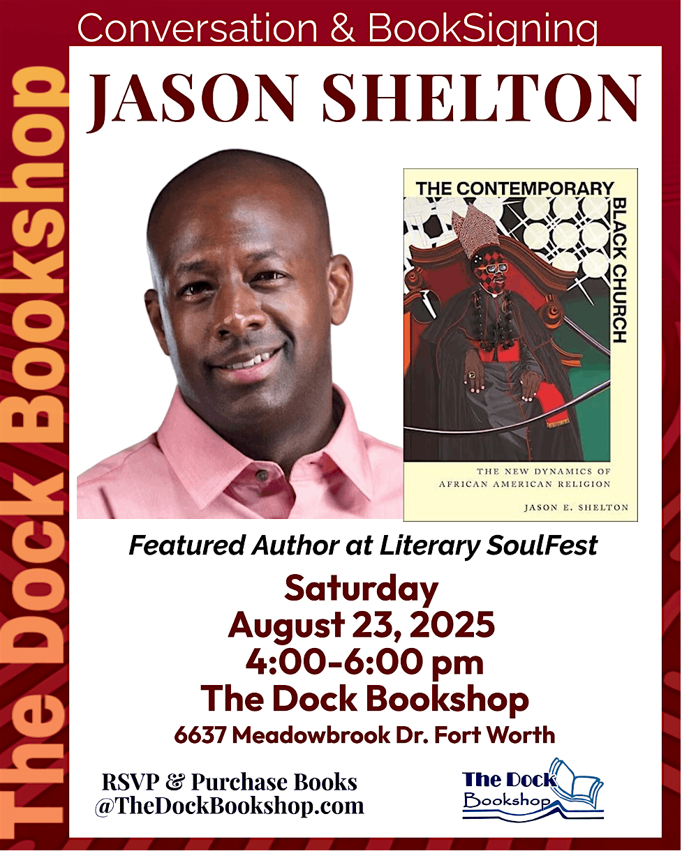 Jason Shelton - The Contemporary Black Church Author Talk & Book Signing