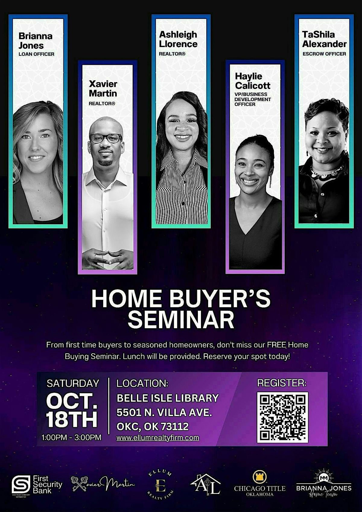 Home Buyers Seminar: Presented by Xavier Martin & Ashleigh Llorence