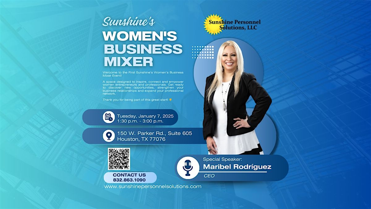 Sunshine\u2019s Women's Business Mixer