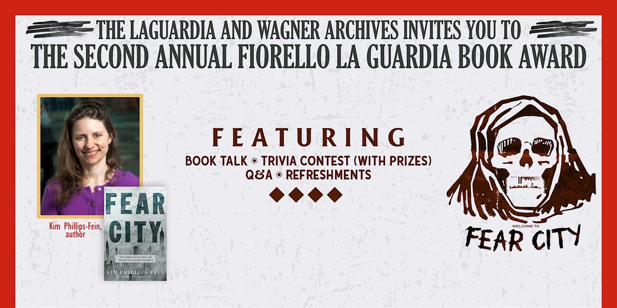 The Second Annual Fiorello La Guardia Book Award: Fear City