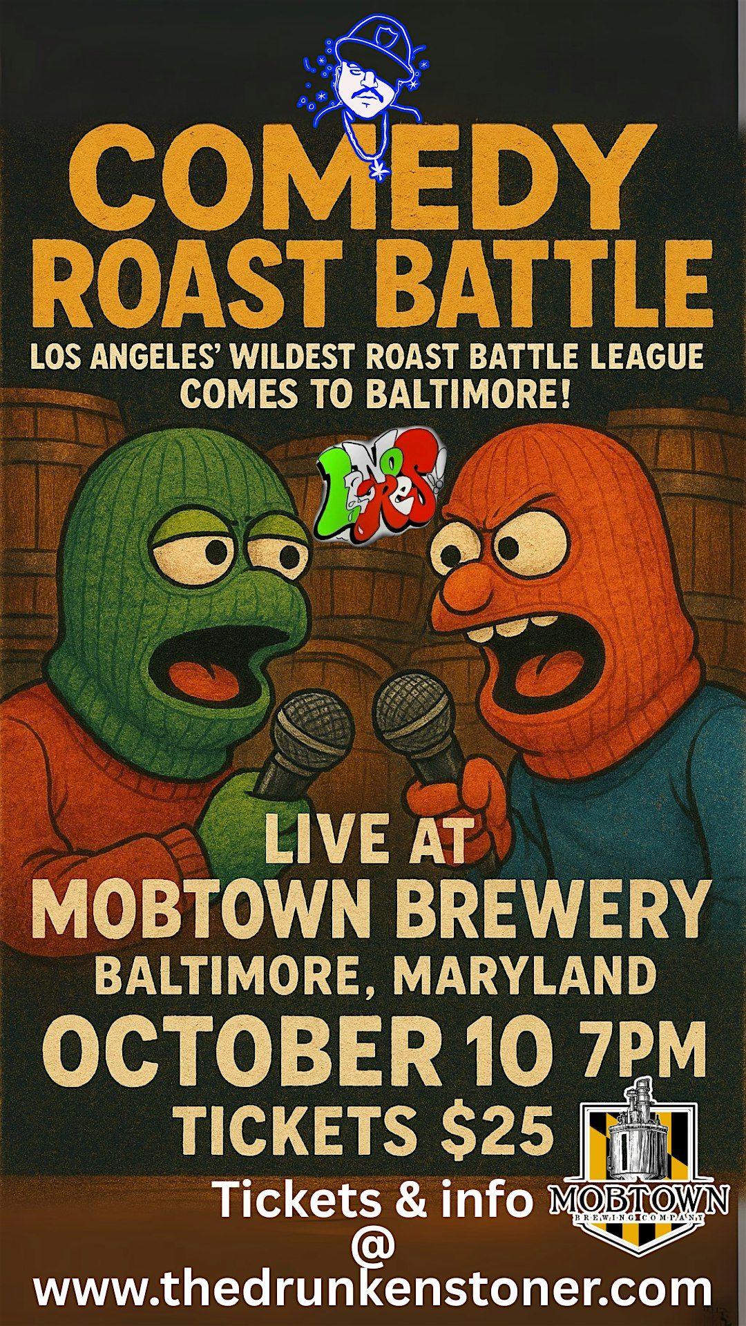 No Llores Roast Battle Mobtown Brewing Baltimore