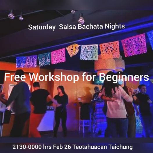 #\u58a8\u897f\u54e5 Salsa Dance Party With Free Workshop