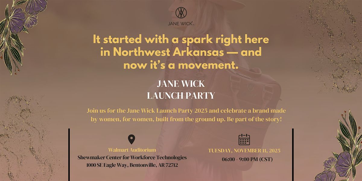 Jane Wick Launch Party: A Night of Strength, Style & Connection