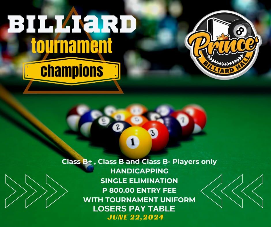 Prince' Billiard Hall 10-Ball Tournament