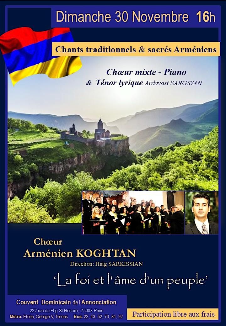 Chants traditionnels & sacr\u00e9s Arm\u00e9niens