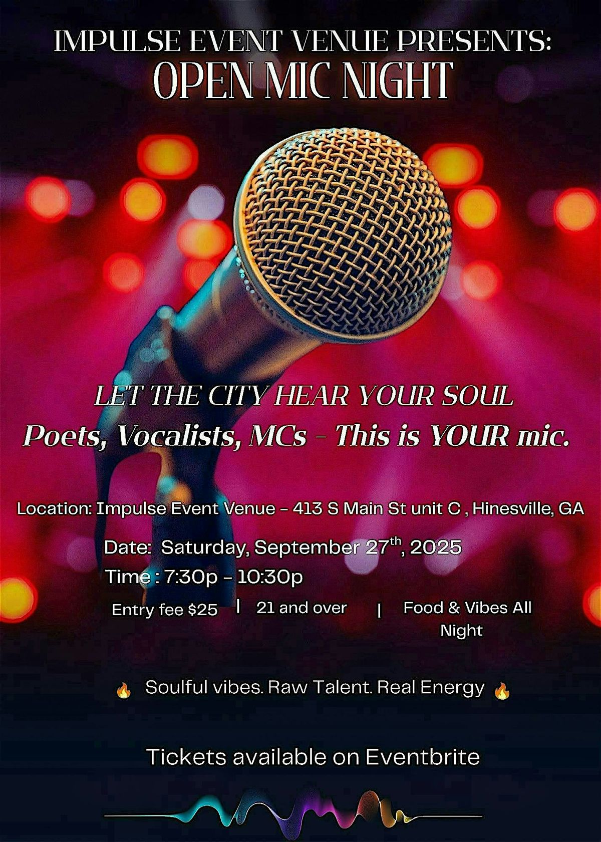 Open Mic Night