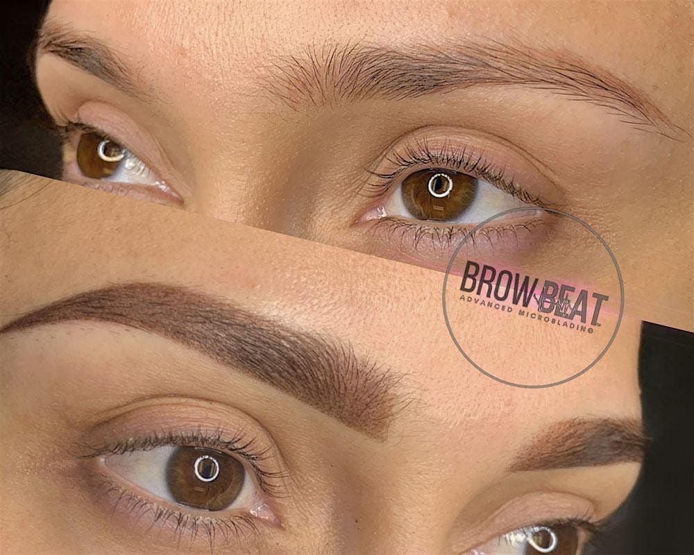 Best Powder Brows Near Me \u2013 Soft Microshading Finish Dallas