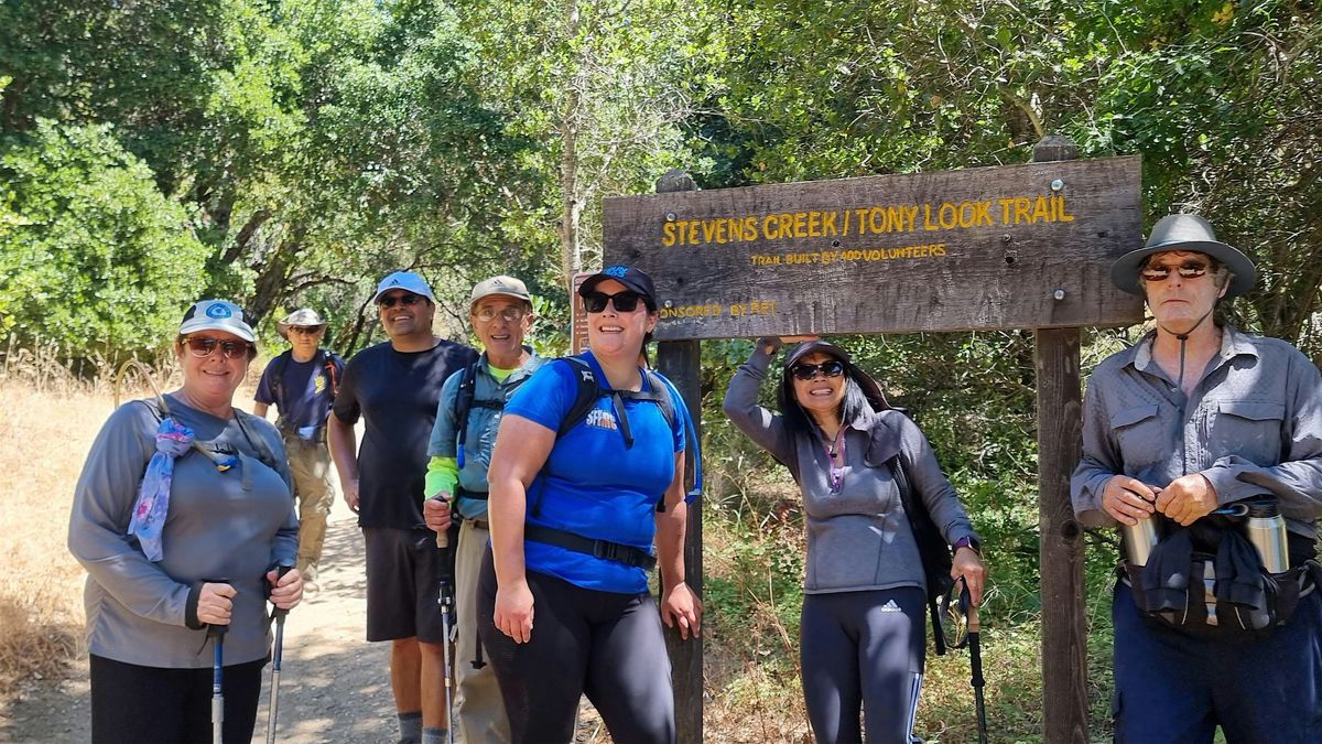 Hike at Stevens Creek County park, 5.9mi\/2.75h, moderate hike