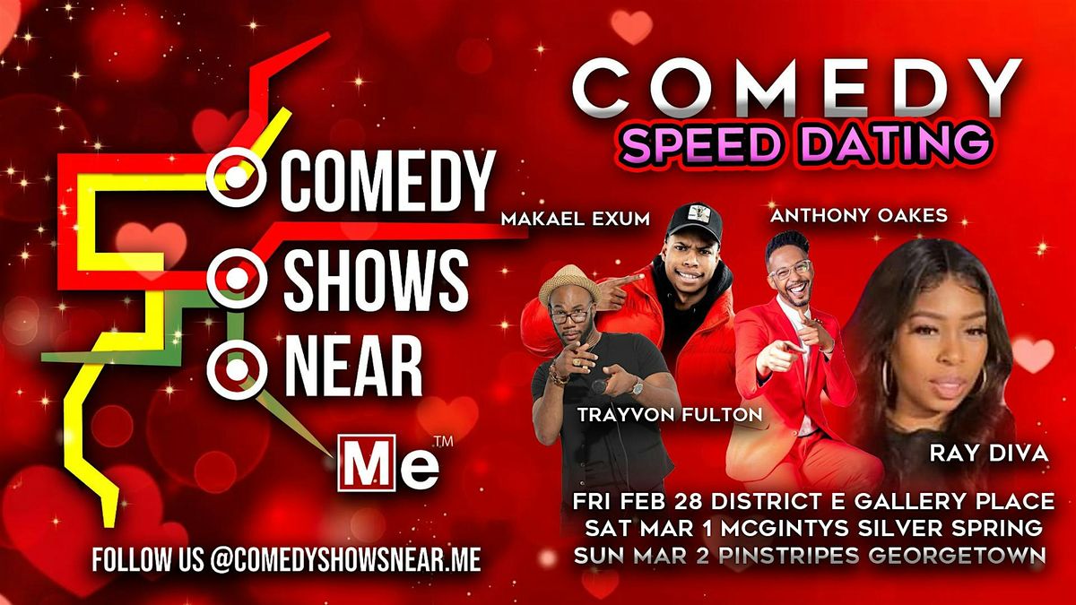 Comedy Speed Dating @ Gallery Pl \/ Chinatown DC