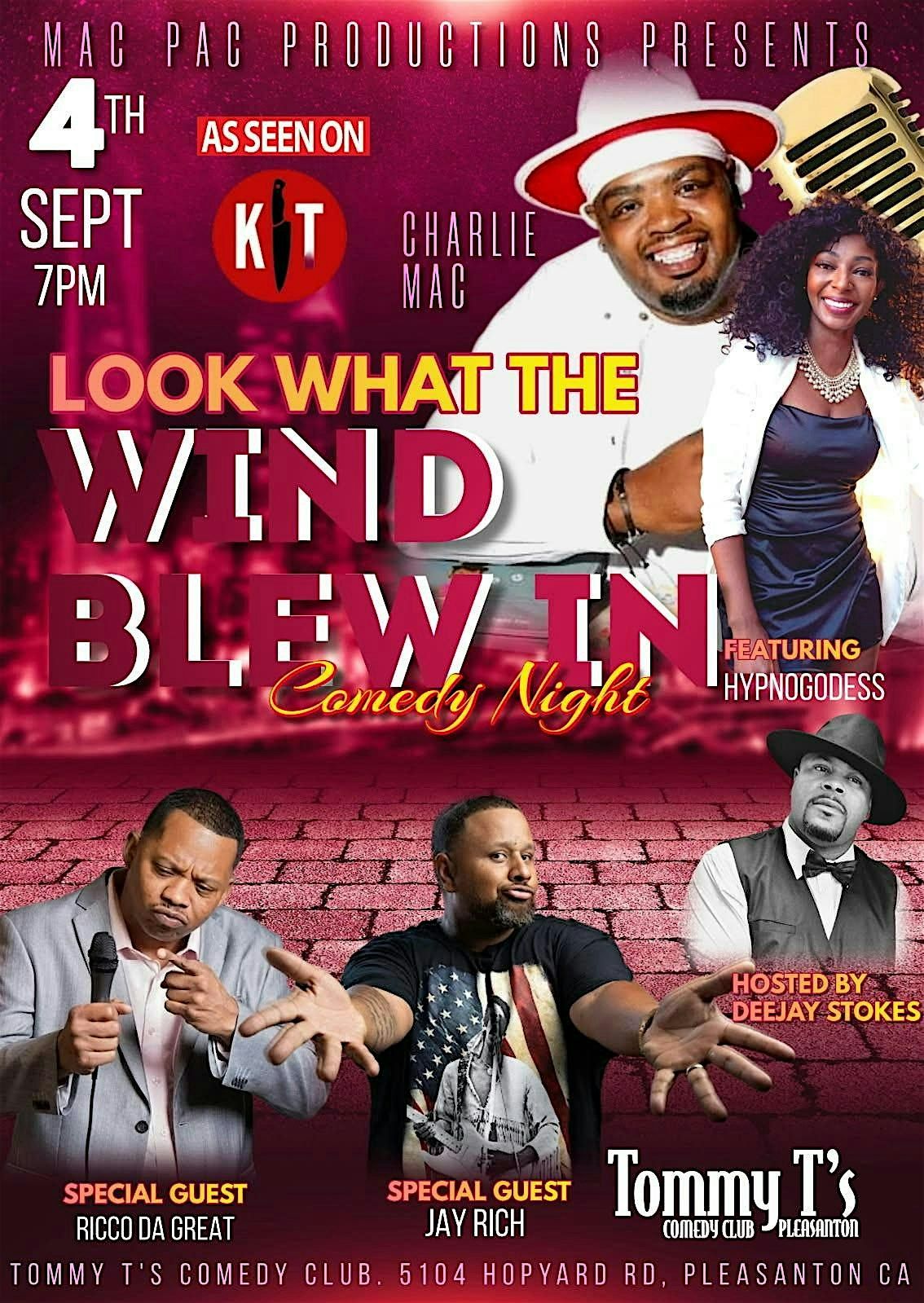 Look What the Wind Blew In: Comedy Night