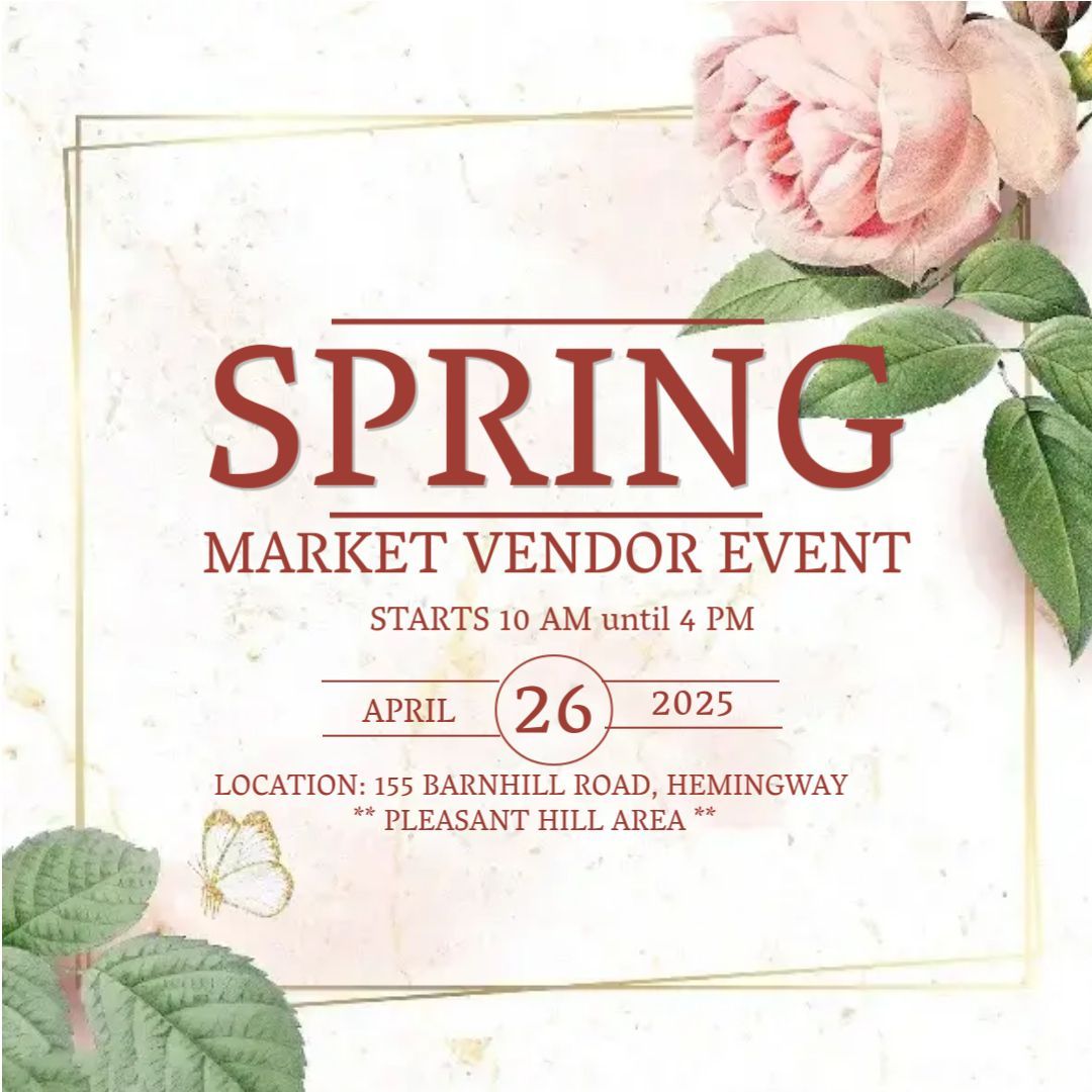 SPRING MARKET VENDOR EVENT