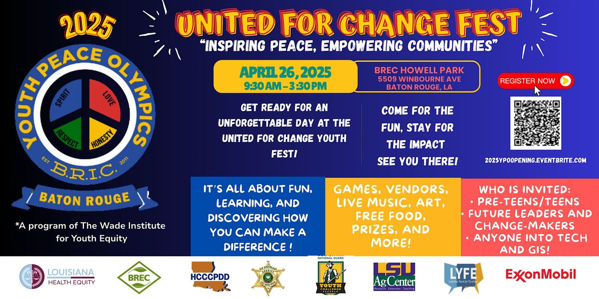 United for Change Youth Fest - Kick Off for 2025 Youth Peace Olympics