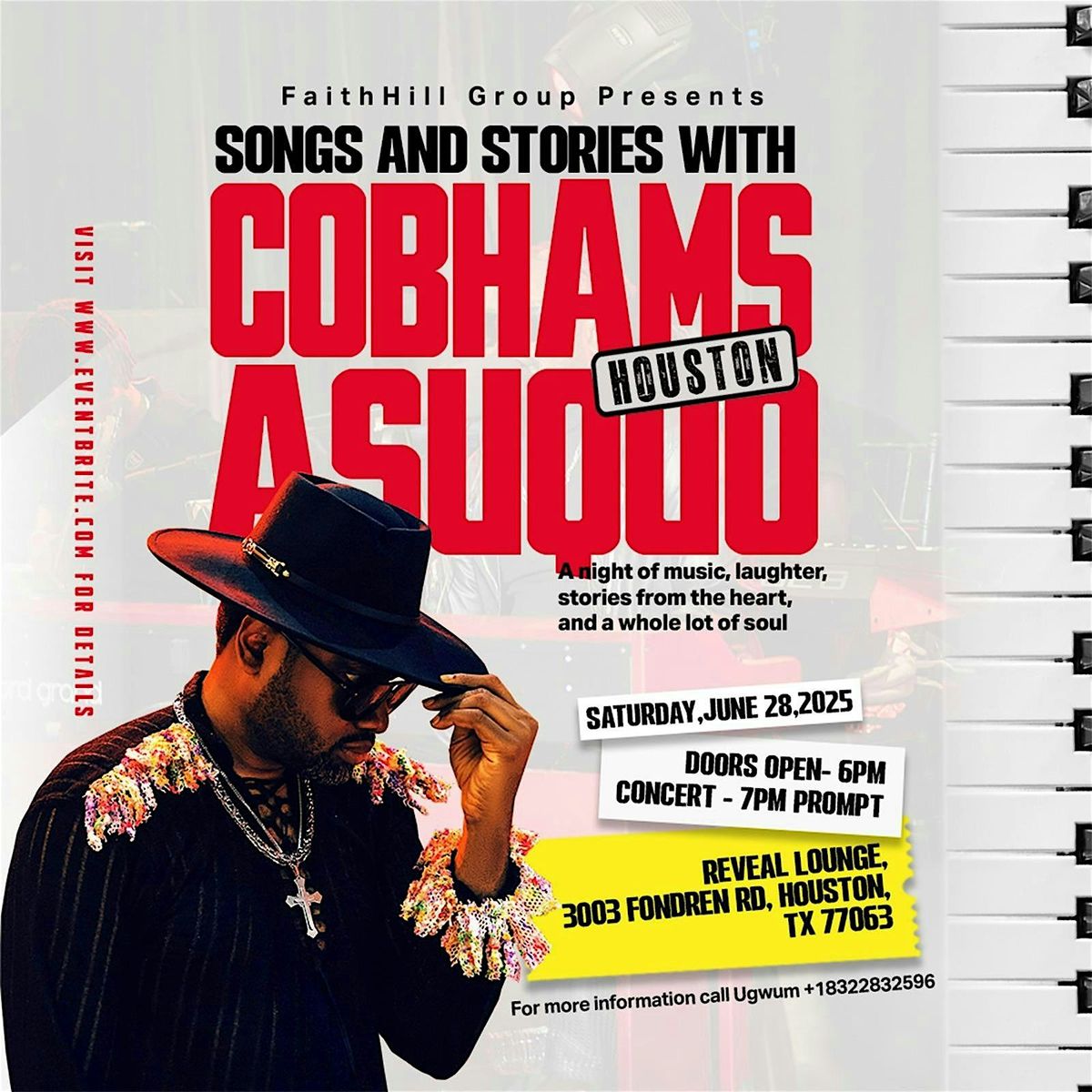 Songs & Stories with Cobhams Asuquo