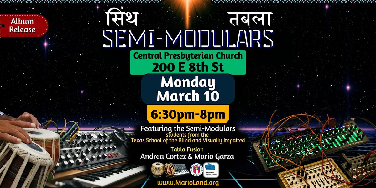 The Semi-Modulars - Synth Tabla Concert