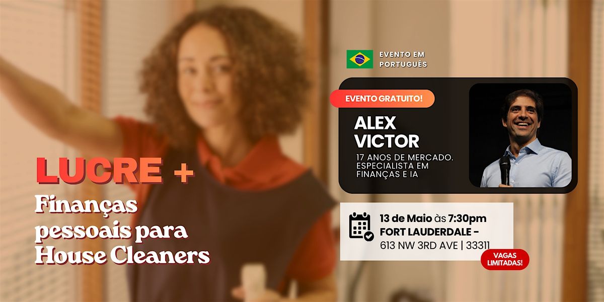 LUCRE MAIS: FINAN\u00c7AS PARA CLEANERS