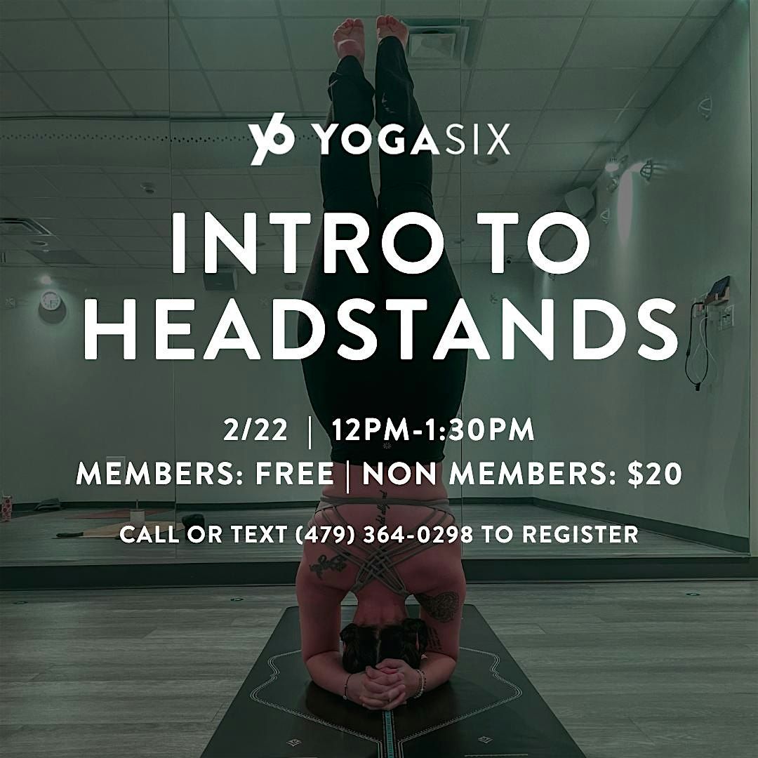 Intro to Headstands Workshop