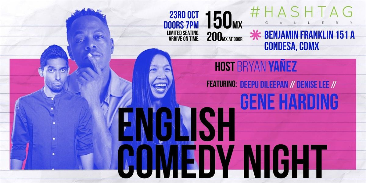 MejijicoCity: English Comedy Night