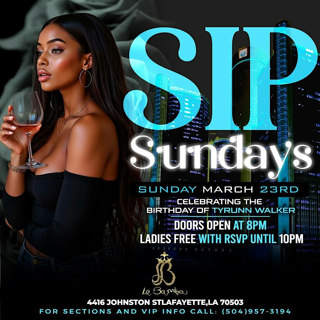 SIP SUNDAYS @Labamba (EACH AND EVERY SUNDAY)