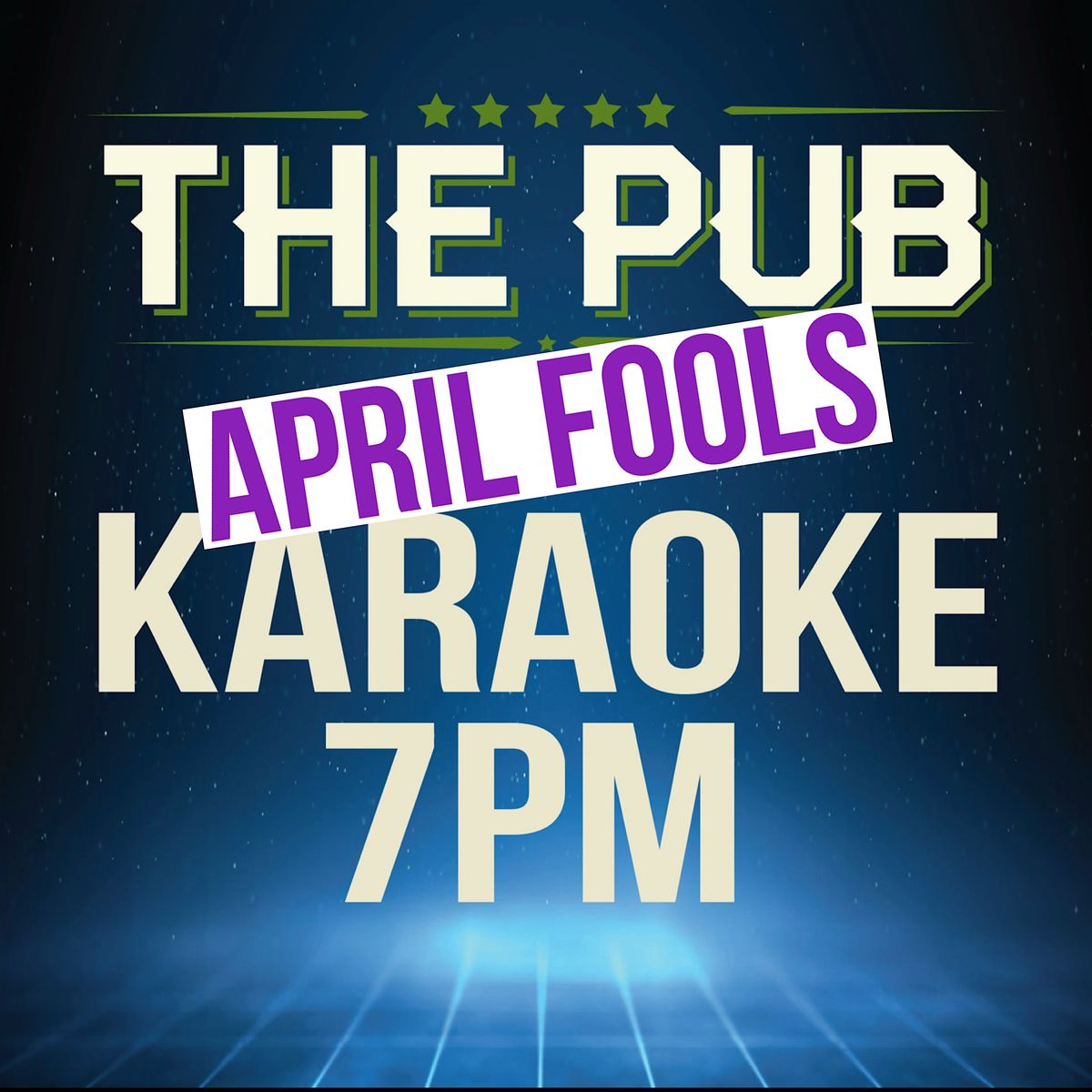 April Fool's - Karaoke for a Cause!