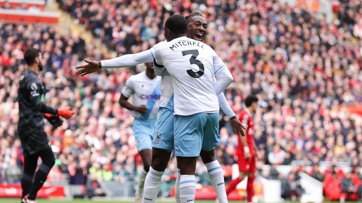 Liverpool FC vs Crystal Palace FC at Anfield Stadium